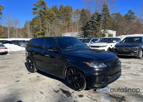 2020 Land Rover Range Rover Sport Hst из США, поврежденный, VIN SALWS2RUXLA745545